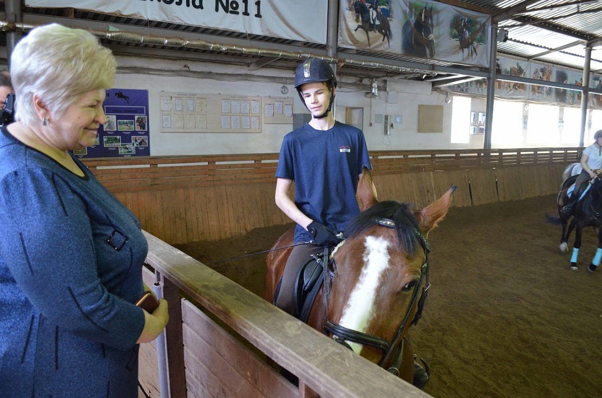 Обновление единственной в области конно-спортивной школы