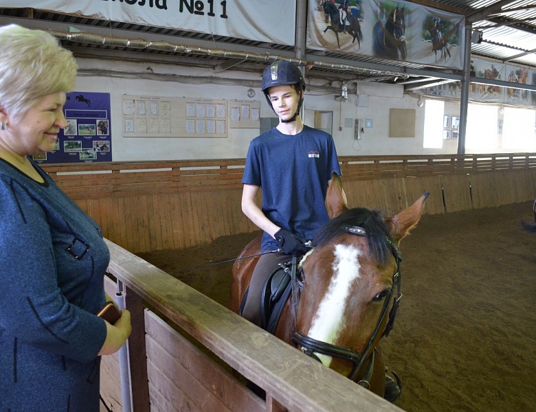 Обновление единственной в области конно-спортивной школы
