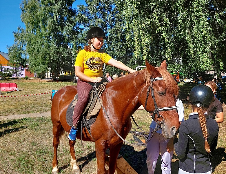 Фестиваль "РАБОЧАЯ ТРОПА" по конному спорту для детей с ограниченными возможностями здоровья